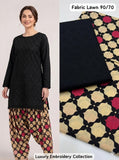 Lawn 2pc Chikenkari Embroidery With Printed Trouser - 918