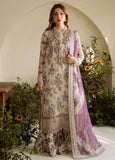 NUREH Silk Unstitched 3PC Heavy Embroidery Suit - D121