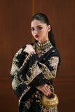 ETHNIC - Luxury Silk 3pc Embroidered Unstitched Suit