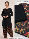 Lawn 2pc Chikenkari Embroidery With Printed Trouser - 906