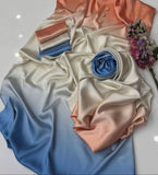 Shamoze Silk Digital Tye ‘N’ Dye 3pc Unstitched Suit - 178