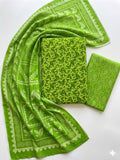 Printed Lawn With Shifoon Dupatta 3 Piece Unstitched Suit - Summer Collection - B 020