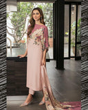 Shamoze Silk Digital Tye ‘N’ Dye 3pc Unstitched Suit - 140