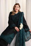 JAZMIN - 3PC Unstitched Dhanak Embroidered Shirt with Printed Wool Shawl - D06
