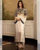 Shamoze Silk Digital Tye ‘N’ Dye 3pc Unstitched Suit - 169