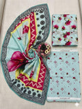 Printed Lawn 3 Piece Unstitched Suit Y -122 Summer Collection