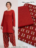 Lawn 2pc Chikenkari Embroidery With Printed Trouser - 933