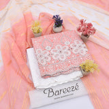 Bareeze Lawn Boring Work Shirt 3PC Embroiderey Best Quality Summer Collection - BD47