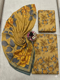 Printed Lawn 3 Piece Unstitched Suit Y -113 Summer Collection