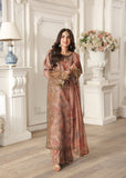 MOHAGNI : Silk Unstitched 3PC Heavy Embroidery Suit - D126
