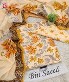 Printed Lawn 3 Piece Unstitched Suit Y -105 Summer Collection