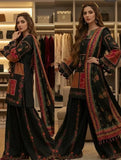 Shamoze Silk Digital Tye ‘N’ Dye 3pc Unstitched Suit - 210
