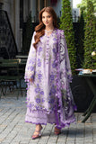 NUREH - 3PC Unstitched Dhanak Embroidered Shirt with Printed Wool Shawl - D03
