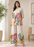 Shamoze Silk Digital Tye ‘N’ Dye 3pc Unstitched Suit - 224
