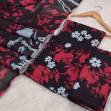 Digital Printed 3 Piece Swiss With Silk Dupatta Collection 17