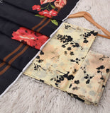 Printed Lawn With Shifoon Dupatta 3 Piece Unstitched Suit - Summer Collection - B 05