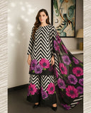 Shamoze Silk Digital Tye ‘N’ Dye 3pc Unstitched Suit - 170